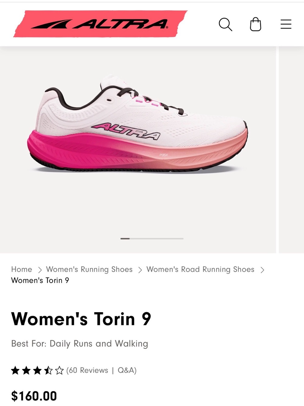 Altra Torin 9 - Picture 2 of 8